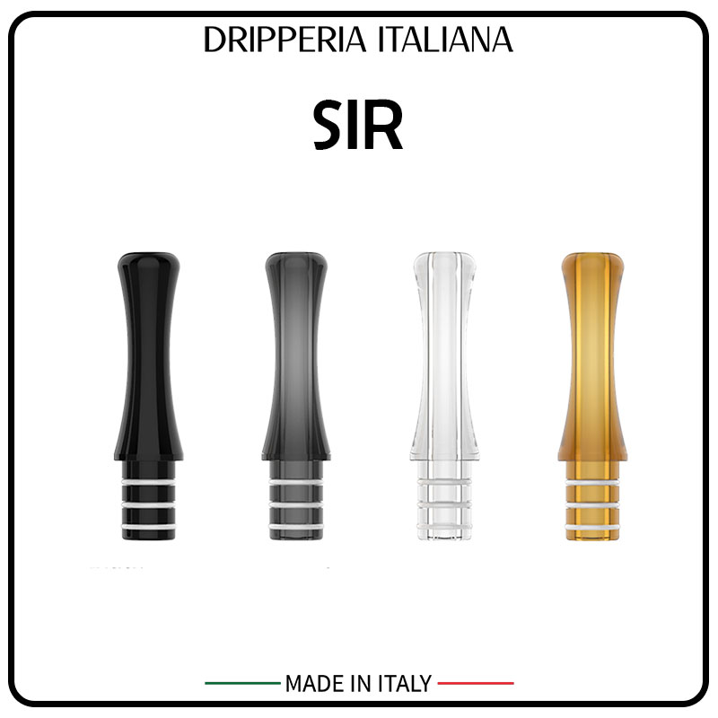 SIR - Drip Tip per Kiwi / Kiwi 2 / Kiwi Spark / Wenax M1 / Wenax S3 - Dripperia Italiana