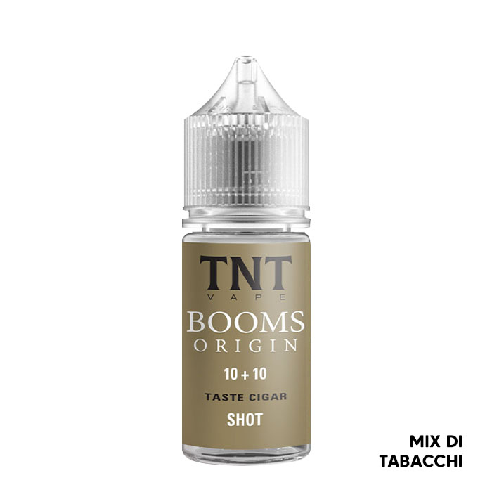 BOOMS ORIGIN - Aroma Mini Shot 10+10 - TNT Vape