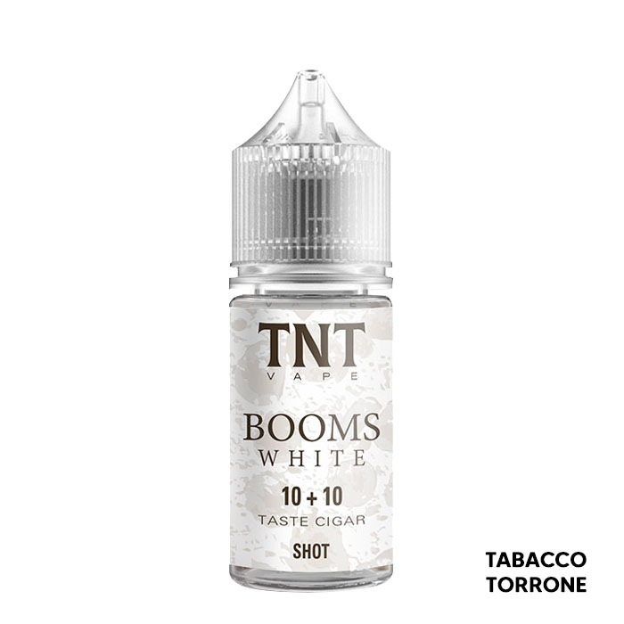 BOOMS WHITE - Aroma Mini Shot 10+10 - TNT Vape