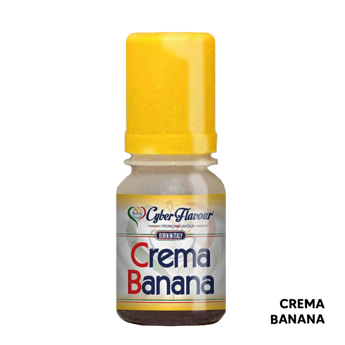 CREMA BANANA - Aroma Concentrato 10ml - Cyber Flavour