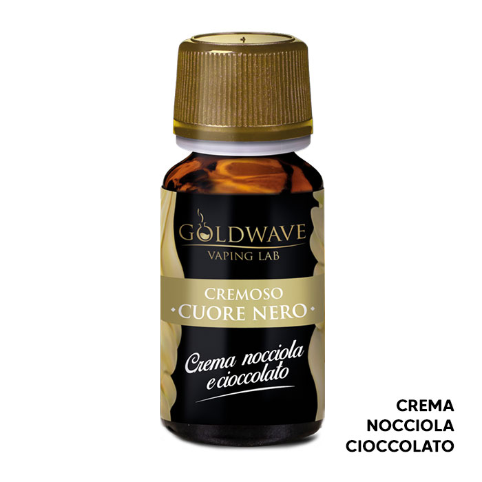 Cuore Nero - Aroma Concentrato 10ml - Goldwave Vaping Lab