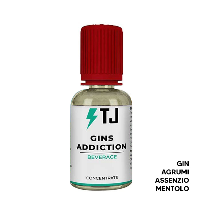 Gins Addiction - Aroma Concentrato 30ml - T-Juice