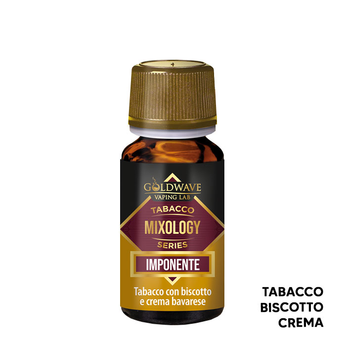 IMPONENTE - Tabacco Mixology Series - Aroma Concentrato 10ml - Goldwave Vaping Lab