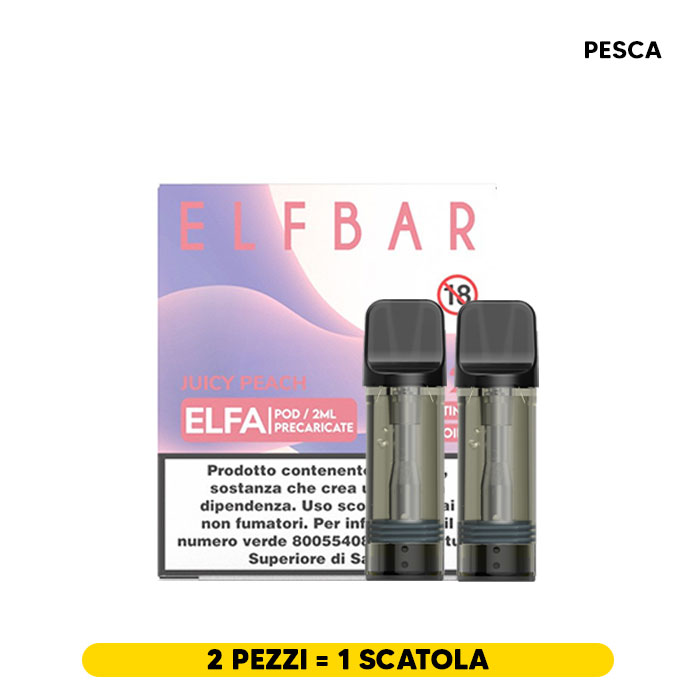 JUICY PEACH - Pod Precaricata ELFA - Elf Bar