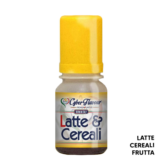 LATTE & CEREALI - Aroma Concentrato 10ml - Cyber Flavour