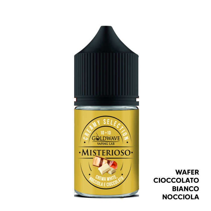 MISTERIOSO - Creamy Selection - Aroma Mini Shot 10+10 - Goldwave