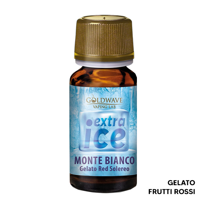 MONTE BIANCO - Extra Ice - Aroma Concentrato 10ml - Goldwave Vaping Lab