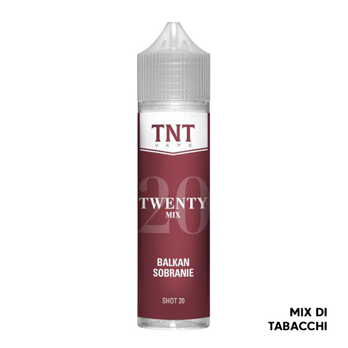 BALKAN SOBRANIE Twenty - Liquido Scomposto 20ml - TNT Vape