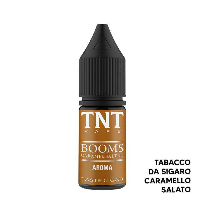 Booms Salted Caramel - Aroma Concentrato 10ml - TNT Vape