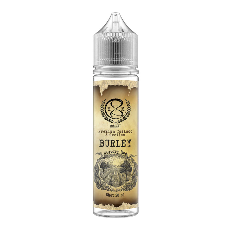 BURLEY - Premium Tobacco Selection - Liquido Scomposto 20ml - History Mod
