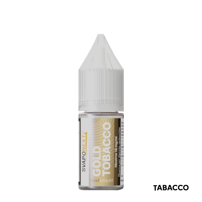 Gold Tobacco - Liquido Pronto 10ml - Svaponext