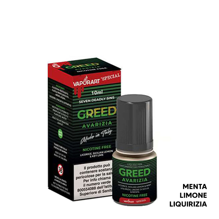 Greed - Liquido Pronto 10ml - Vaporart