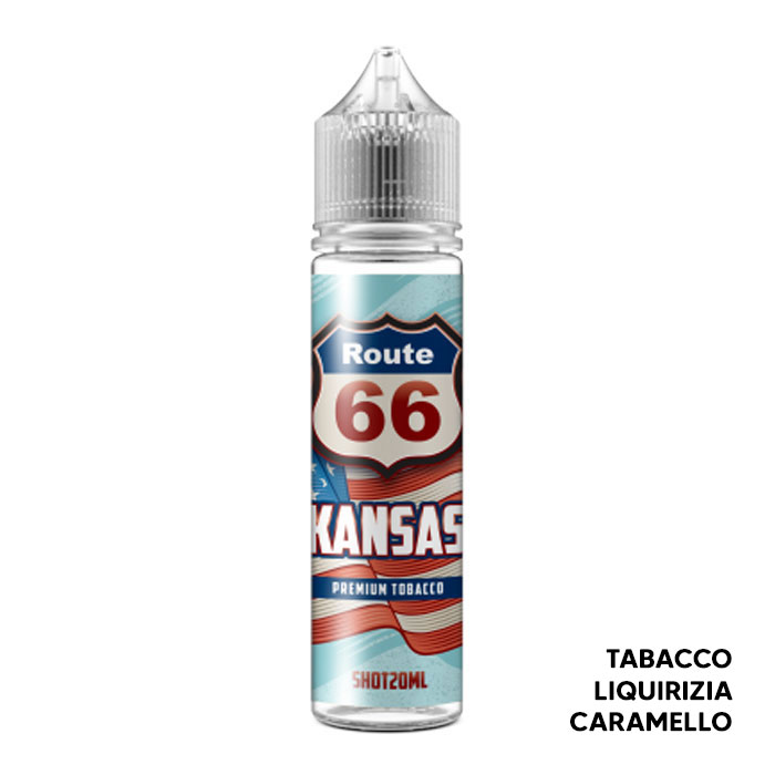KANSAS - Route 66 - Liquido Scomposto 20ml - TNT Vape