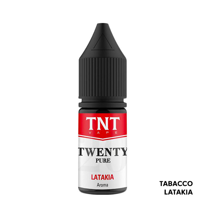 LATAKIA - Twenty Pure - Aroma Concentrato 10ml - TNT Vape