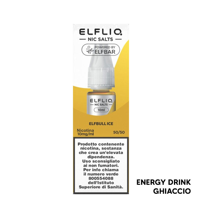 Elfbull Ice - Liquido Pronto 10ml Sali di Nicotina - ElfLiq