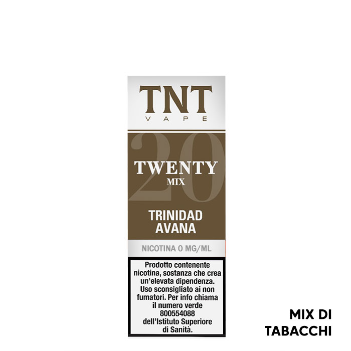 Trinidad Avana Twenty - Liquido Pronto 10ml - Tnt Vape