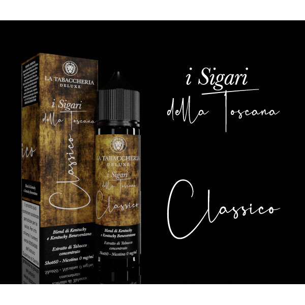 SIGARO CLASSICO - I Sigari della Toscana - Liquido Scomposto 20ml - La Tabaccheria
