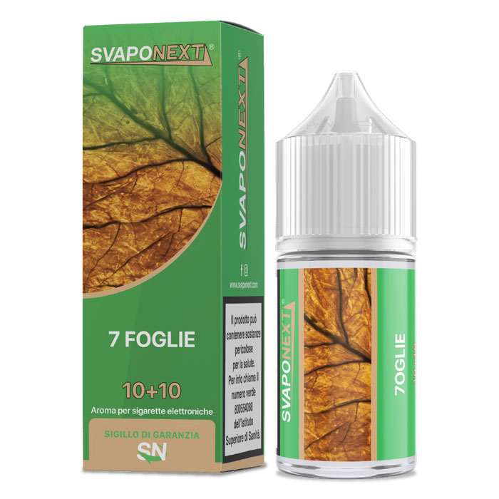 7 FOGLIE - Starter Flavour - Aroma Mini Shot 10+10 - SvapoNext