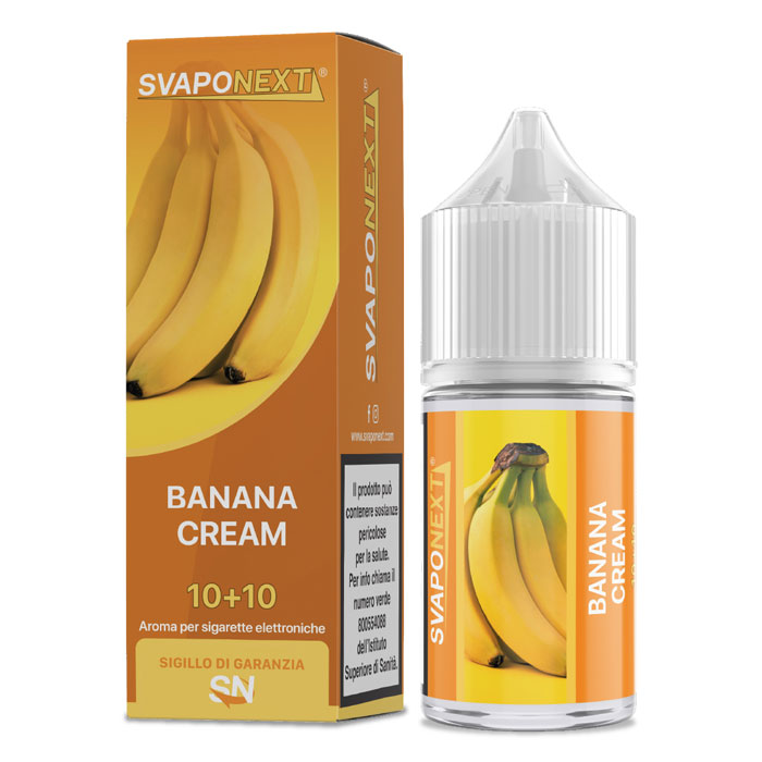 BANANA CREAM - Starter Flavour - Aroma Mini Shot 10+10 - SvapoNext