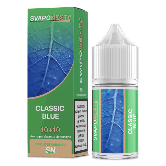 CLASSIC BLUE - Starter Flavour - Aroma Mini Shot 10+10 - SvapoNext