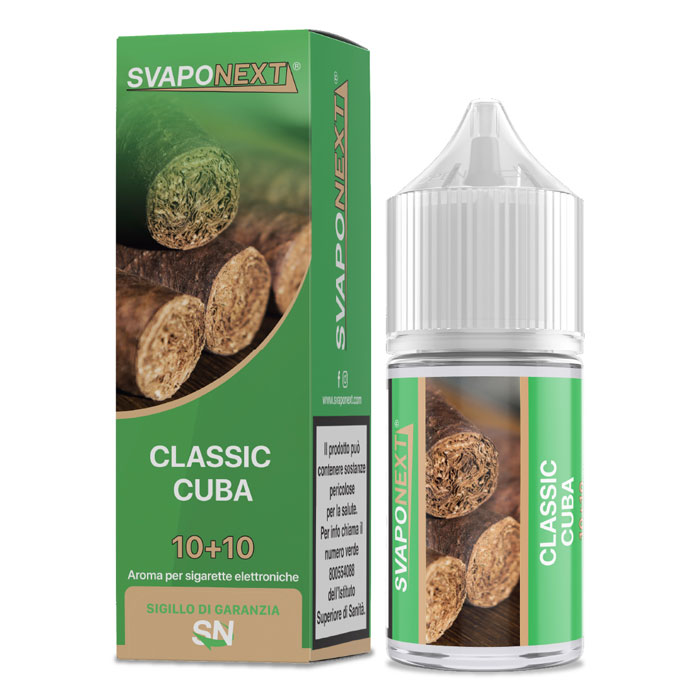 CLASSIC CUBA - Starter Flavour - Aroma Mini Shot 10+10 - SvapoNext