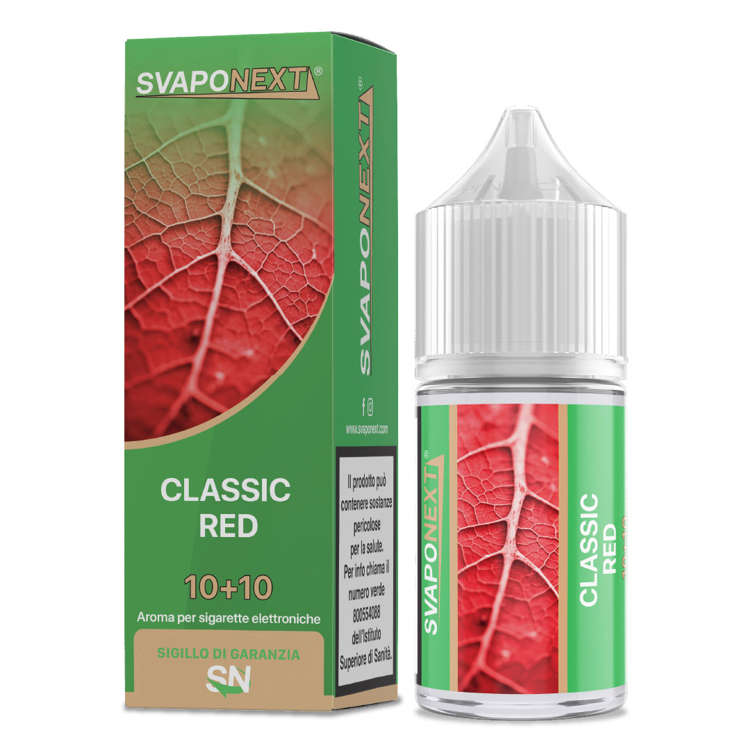 CLASSIC RED - Starter Flavour - Aroma Mini Shot 10+10 - SvapoNext