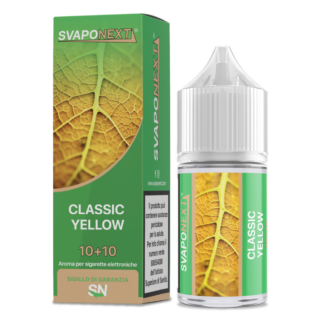 CLASSIC YELLOW - Starter Flavour - Aroma Mini Shot 10+10 - SvapoNext