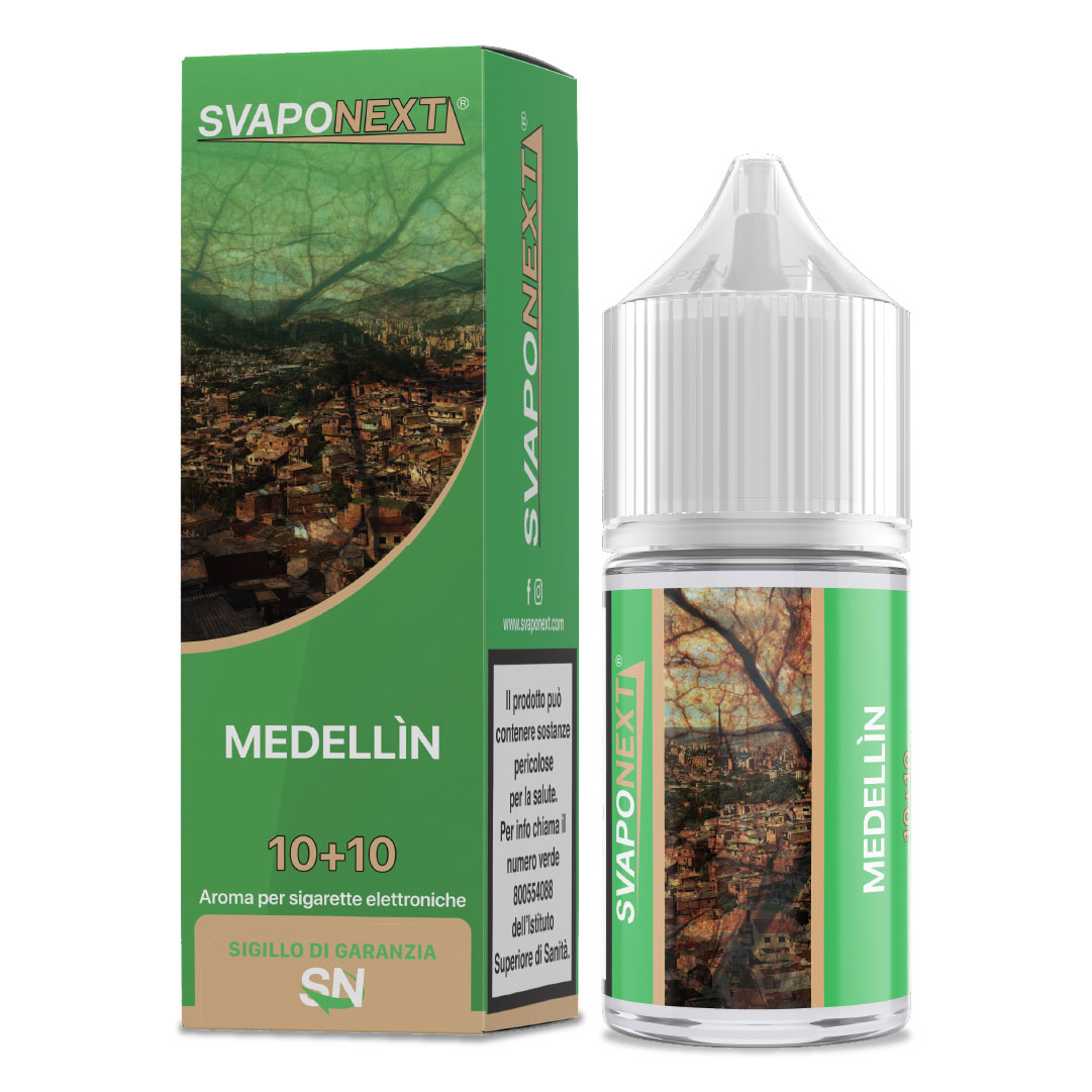 MEDELLIN - Starter Flavour - Aroma Mini Shot 10+10 - SvapoNext