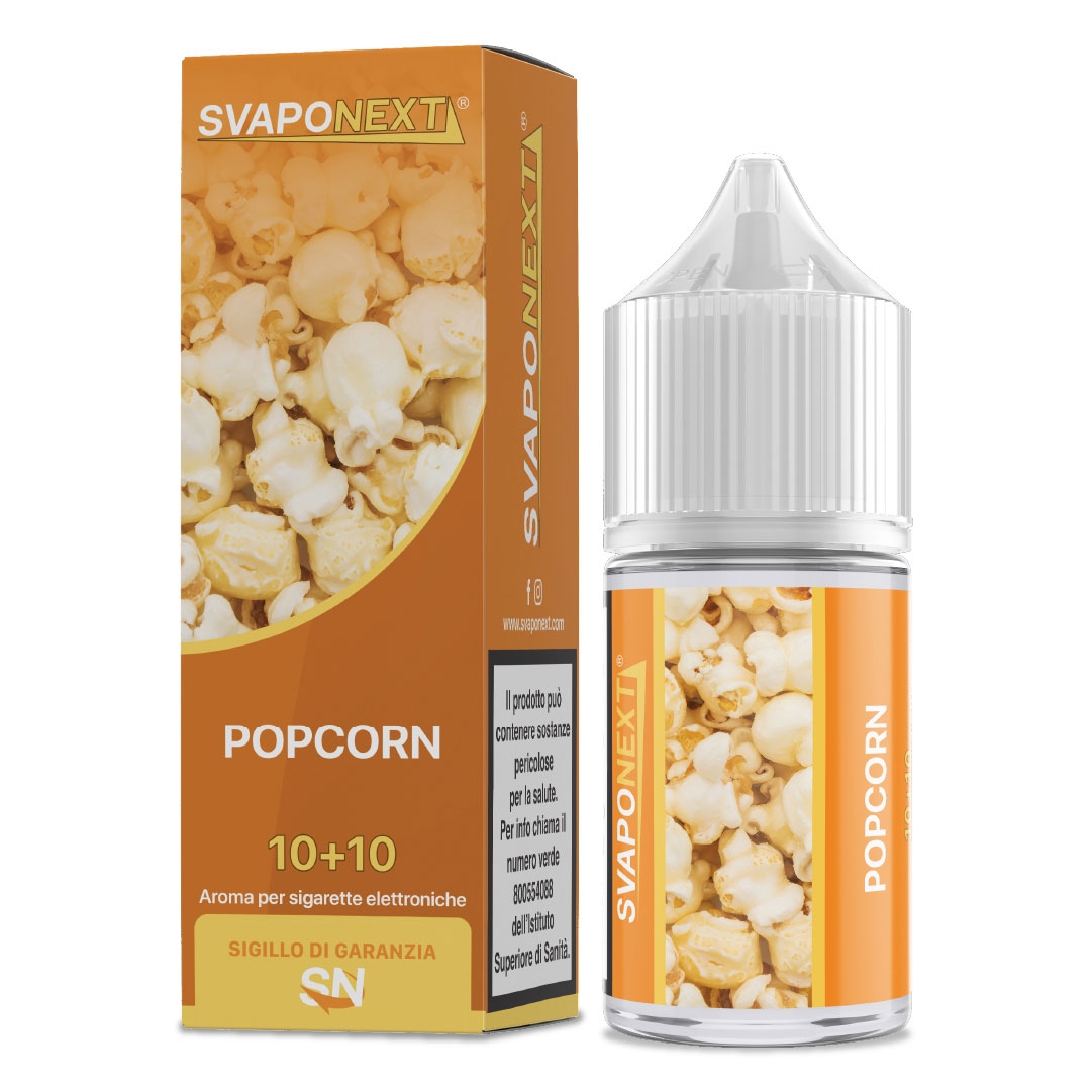 POPCORN - Starter Flavour - Aroma Mini Shot 10+10 - SvapoNext