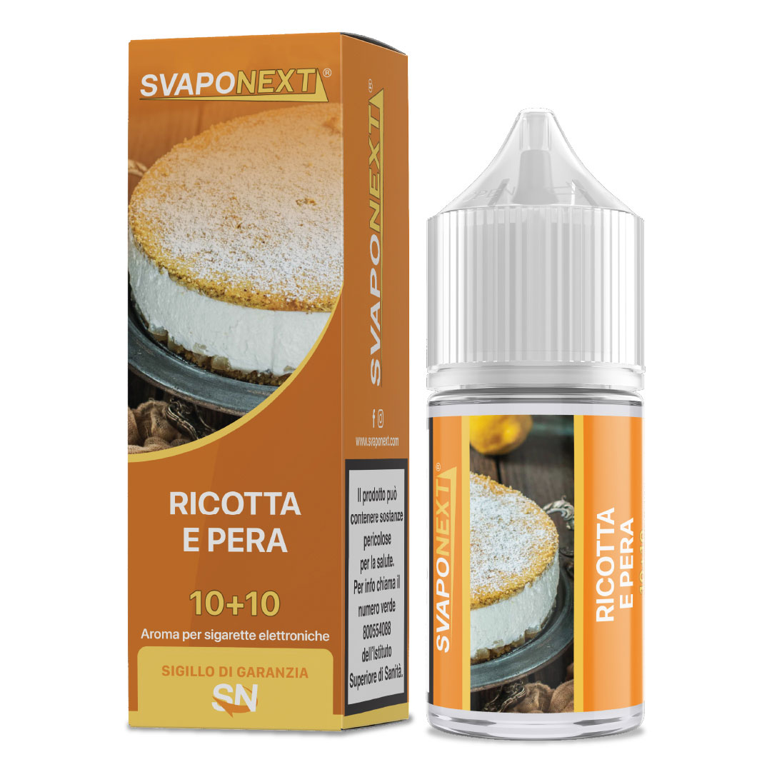 RICOTTA E PERA - Starter Flavour - Aroma Mini Shot 10+10 - SvapoNext