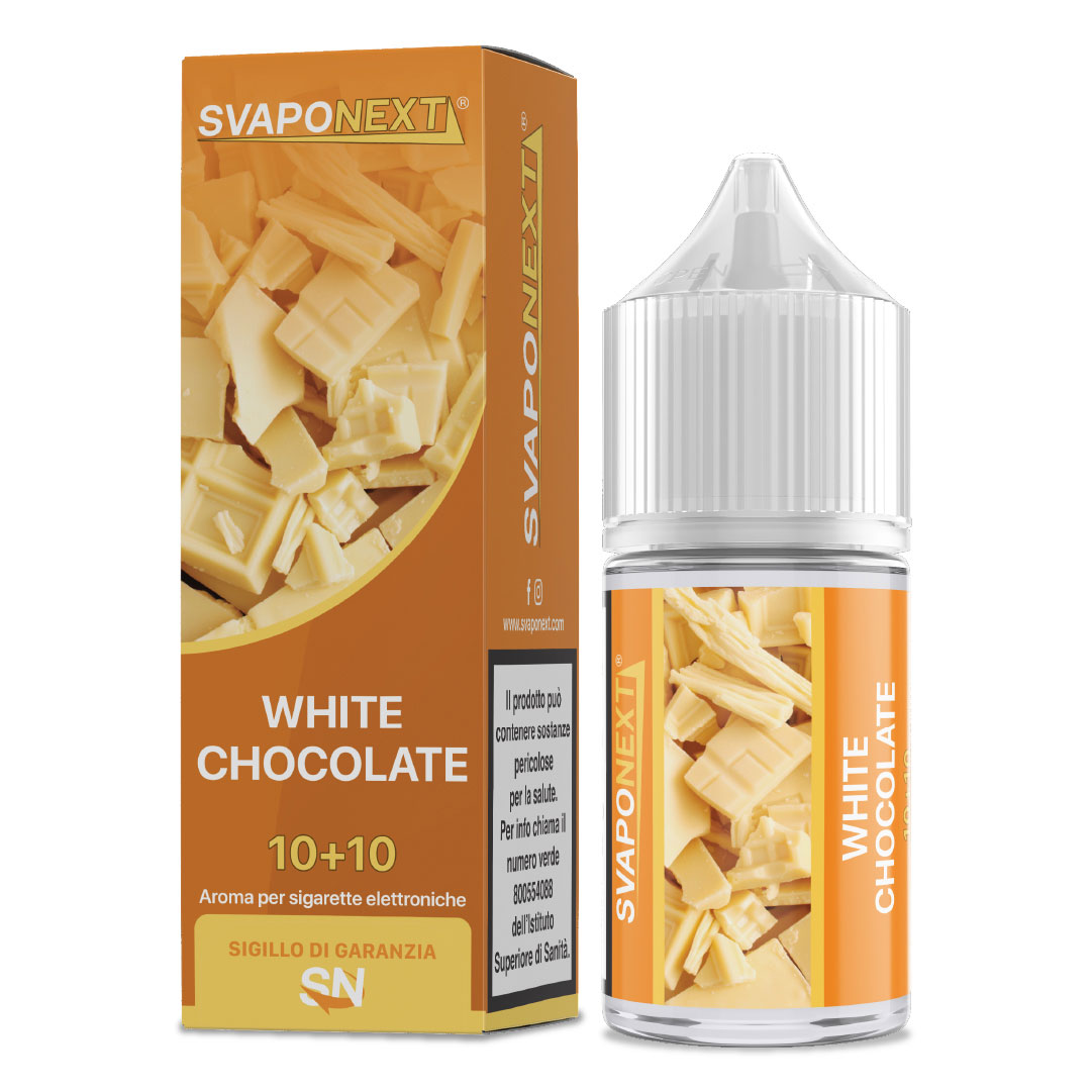 WHITE CHOCOLATE - Starter Flavour - Aroma Mini Shot 10+10 - SvapoNext