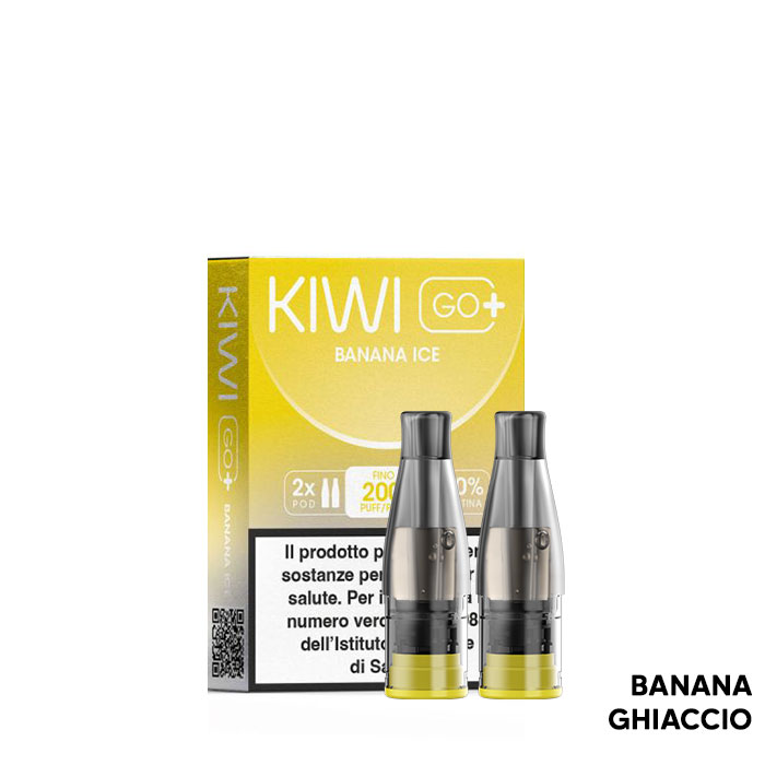 BANANA ICE - Pod Precaricata Kiwi Go+ Plus - Kiwi Vapor