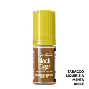 BLACK CIGAR - Aroma Concentrato 10ml - Cyber Flavour