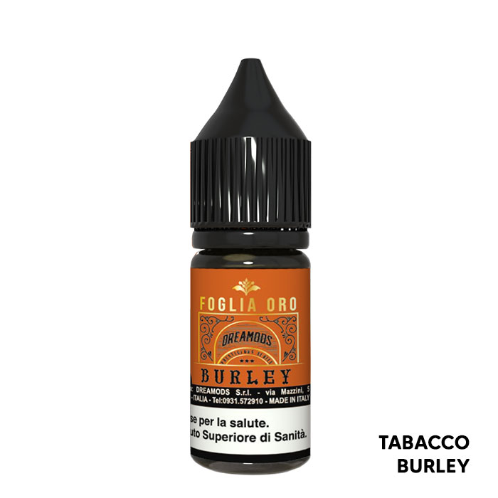 BURLEY - Foglia Oro - Aroma Concentrato 10ml - Dreamods