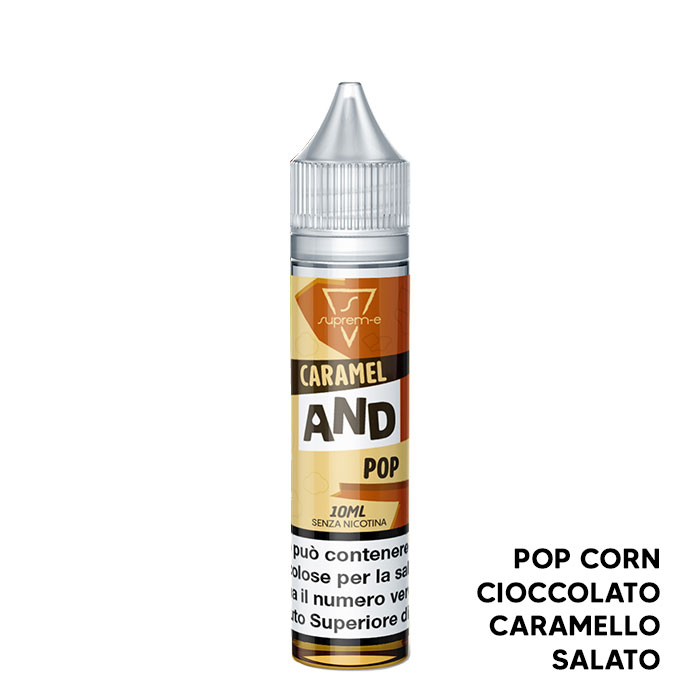 CARAMEL AND POP - Aroma Mini Shot 10+10 - Suprem-e