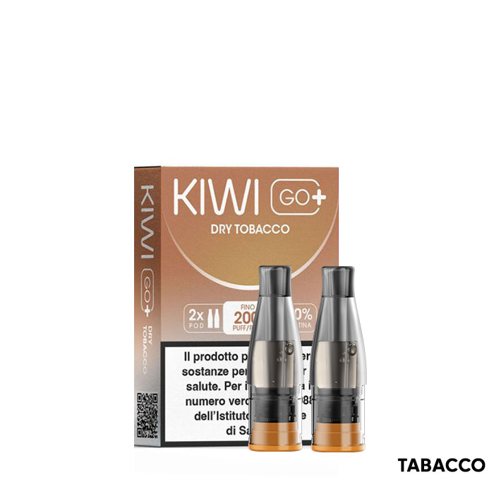 DRY TOBACCO - Pod Precaricata Kiwi Go+ Plus - Kiwi Vapor