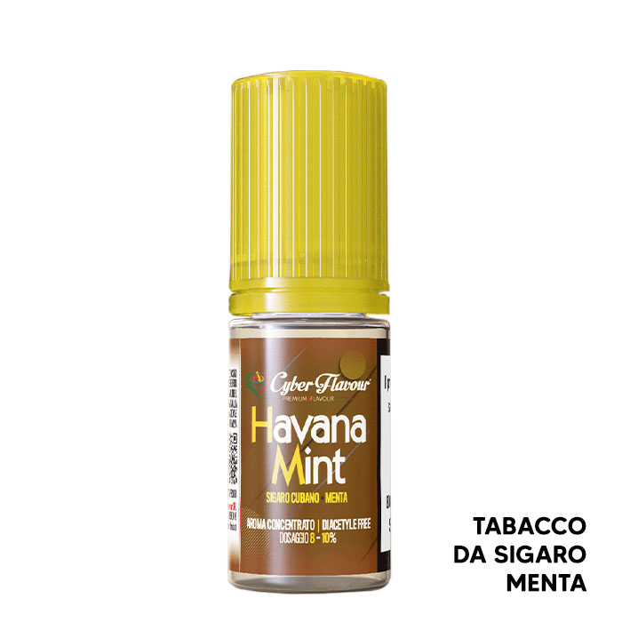 HAVANA MINT - Aroma Concentrato 10ml - Cyber Flavour