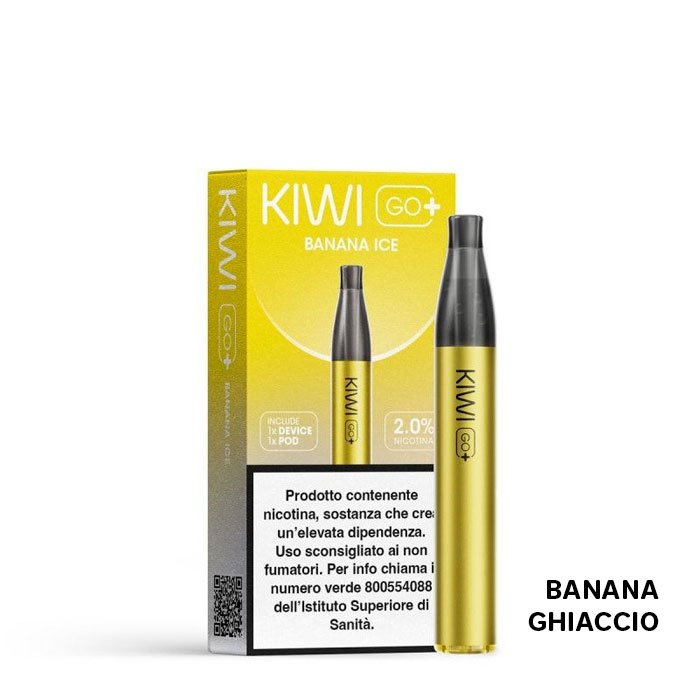 KIWI GO+ PLUS Starter Kit BANANA ICE - Kiwi Vapor