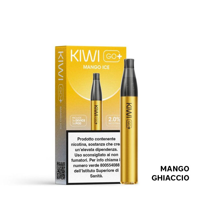 KIWI GO+ PLUS Starter Kit MANGO ICE - Kiwi Vapor