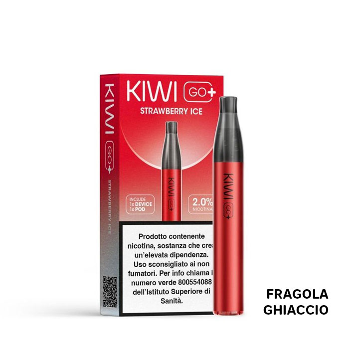 KIWI GO+ PLUS Starter Kit STRAWBERRY ICE - Kiwi Vapor