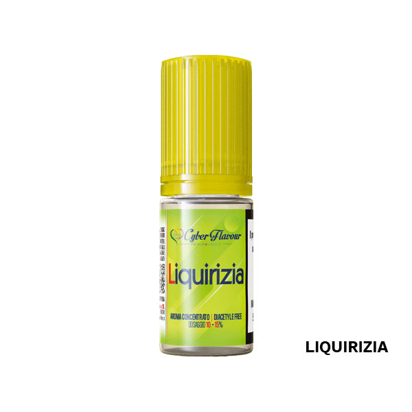 LIQUIRIZIA - Aroma Concentrato 10ml - Cyber Flavour