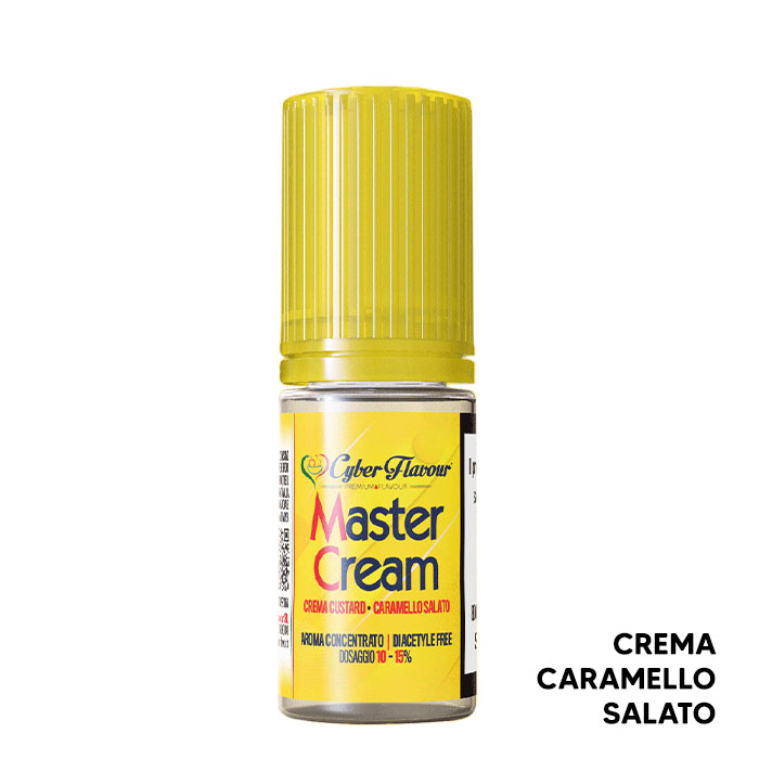 MASTER CREAM - Aroma Concentrato 10ml - Cyber Flavour