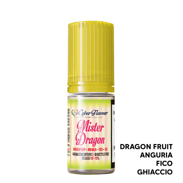 MISTER DRAGON - Fresh and Fruity - Aroma Concentrato 10ml - Cyber Flavour