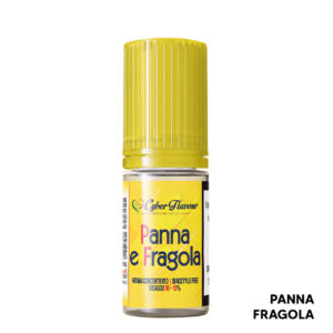 PANNA E FRAGOLA - Aroma Concentrato 10ml - Cyber Flavour