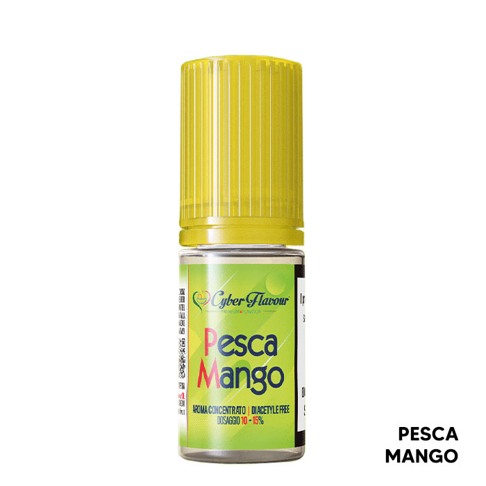 PESCA MANGO - Aroma Concentrato 10ml - Cyber Flavour