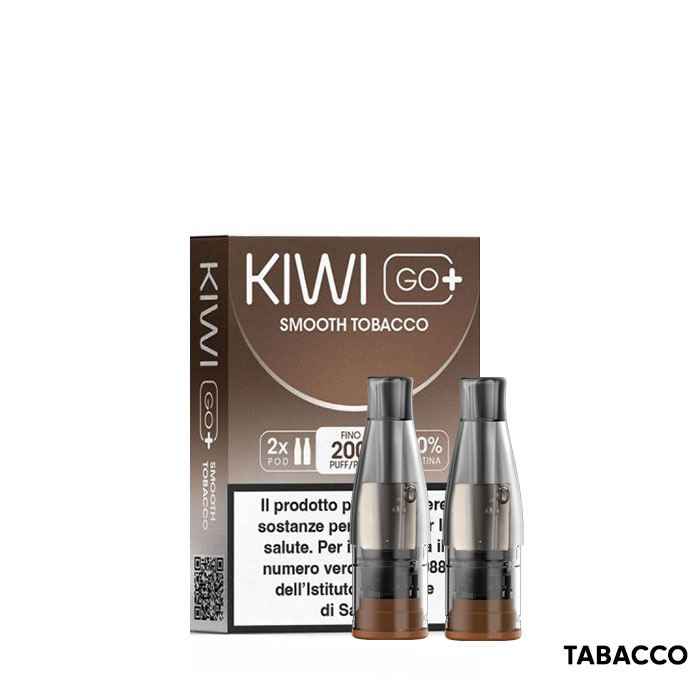 SMOOTH TOBACCO - Pod Precaricata Kiwi Go+ Plus - Kiwi Vapor