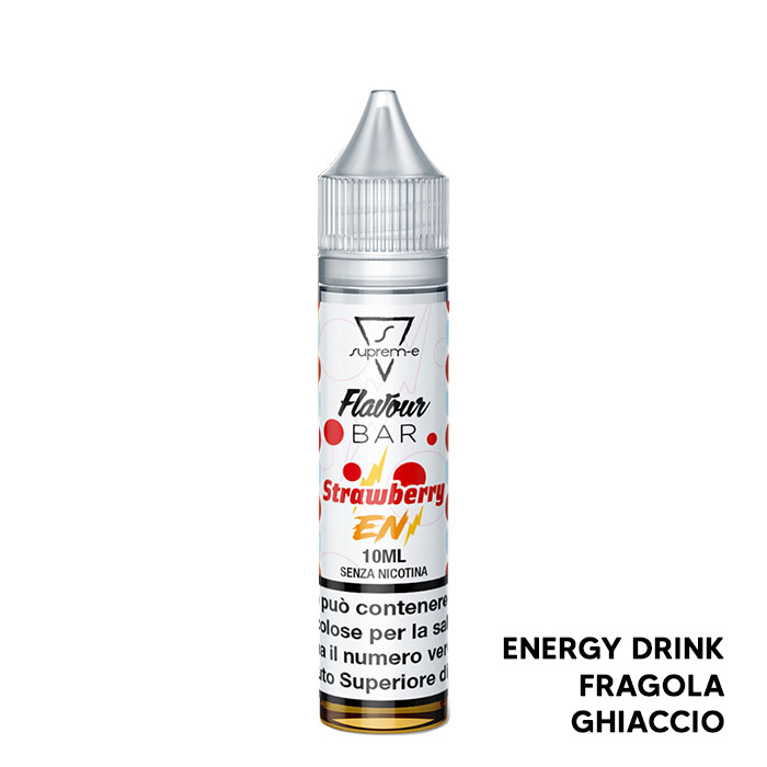 STRAWBERRY ENERGY - Aroma Mini Shot 10+10 - Suprem-e