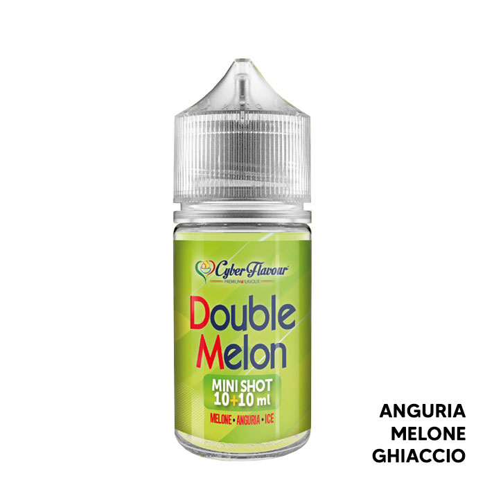 DOUBLE MELON - Aroma Mini Shot 10+10 - Cyber Flavour