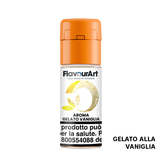 Gelato Vaniglia - Aroma Concentrato 10ml - Flavourart