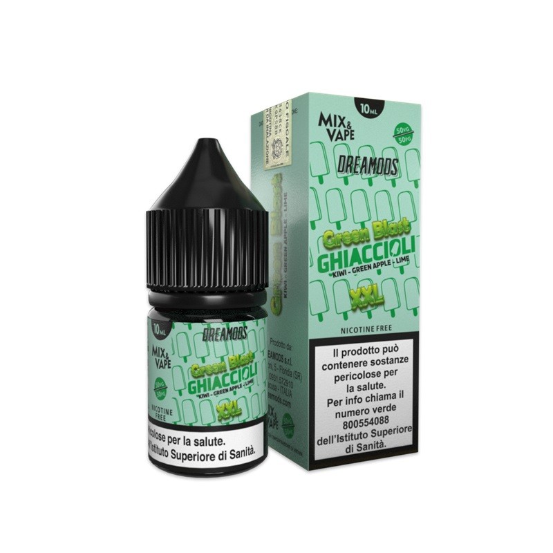 GREEN BLAST - Ghiaccioli - Mix Series 10ml - Dreamods